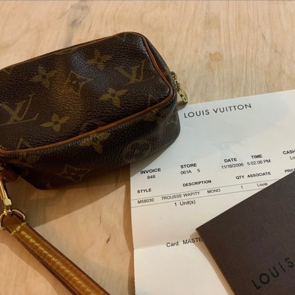 Authentic - LV Trousse Wapity Mono - Brand:Louis Vuitton - LV - Picture 4 of 16